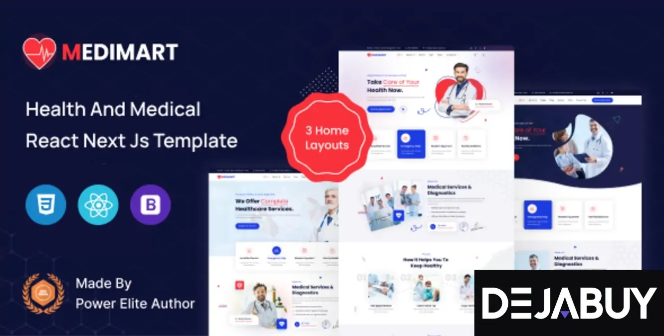 Medimart – Health And Medical React Next Js Template