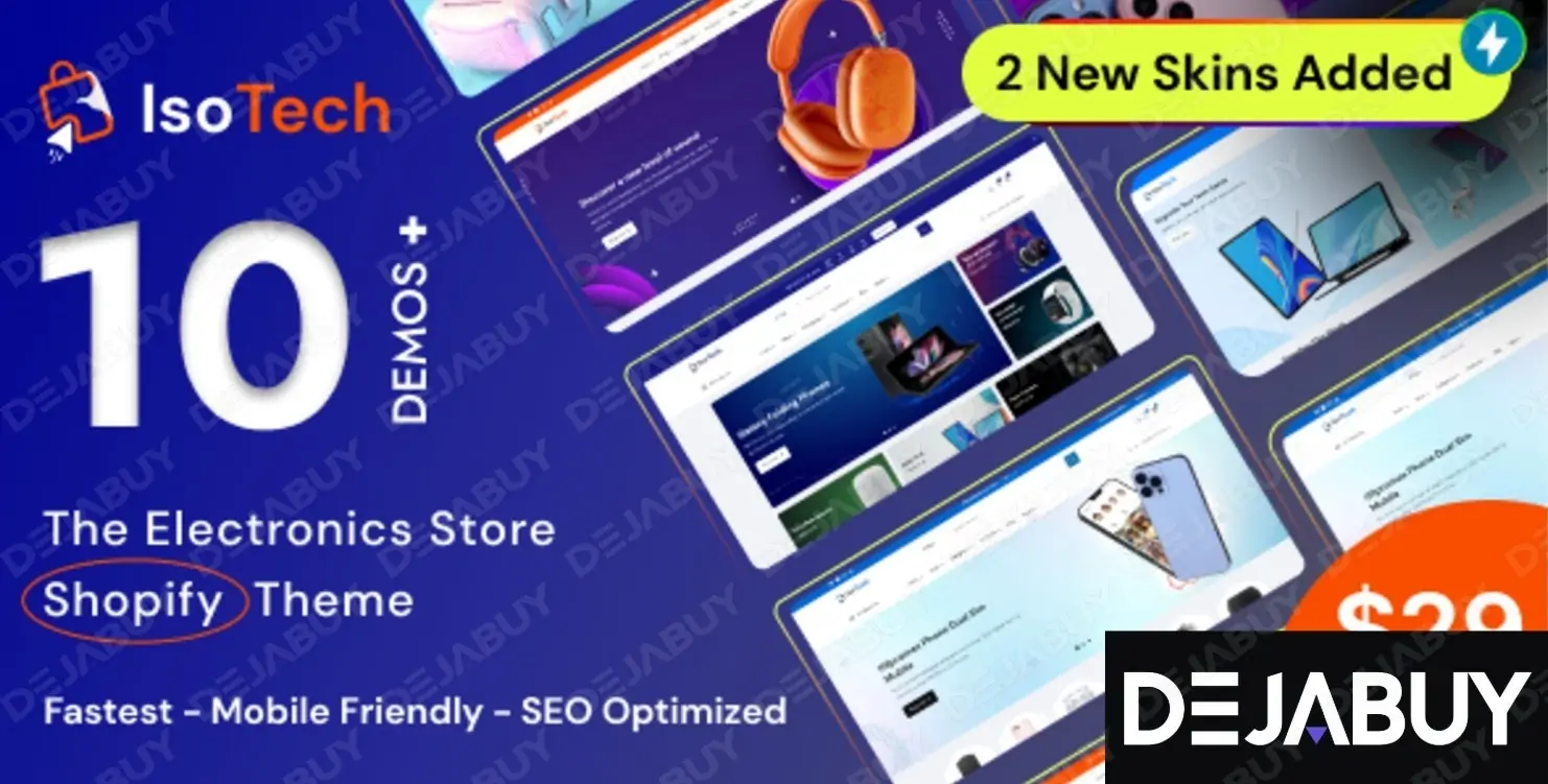 IsoTech - Electronics Store Shopify Theme OS 2.0