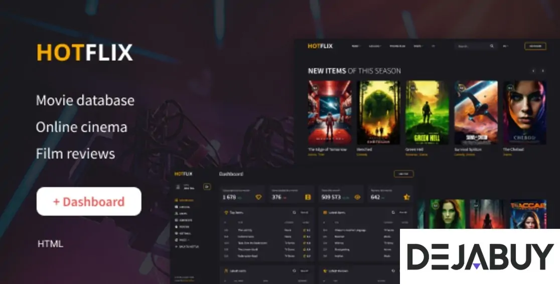 HotFlix – Online Movies, TV Shows & Cinema HTML Template