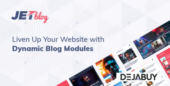 JetBlog v2.4.2 - Blogging Package for Elementor Page Builder