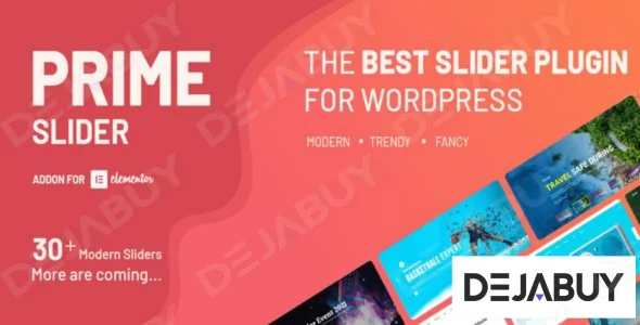 Prime Slider v3.15.5 - Innovative design with an outstanding slider