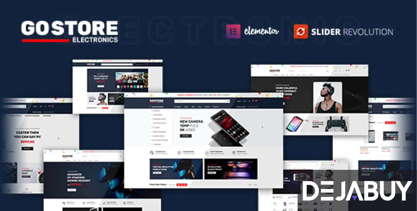 GoStore - Elementor WooCommerce WordPress Theme