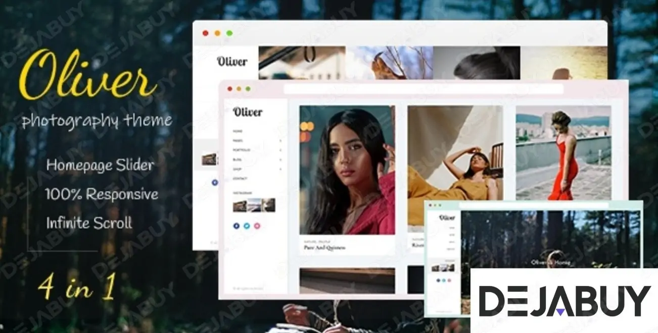 Oliver | Photography Blogger Theme