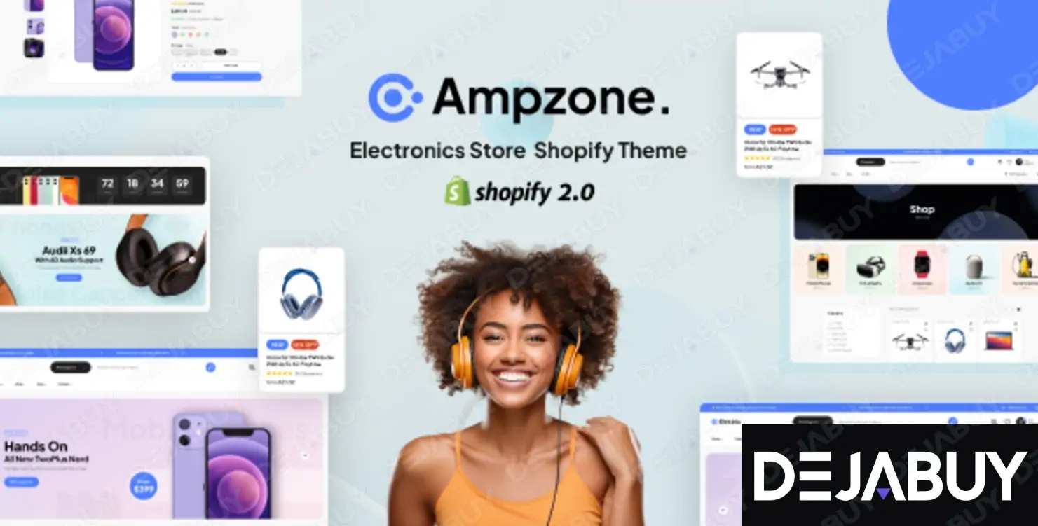 Ampzone - Electronics Store Shopify Theme